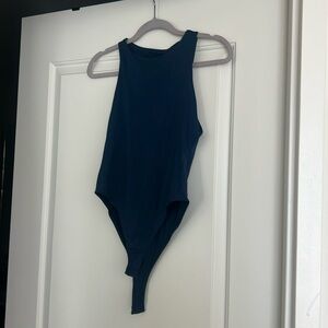 Zara navy bodysuit